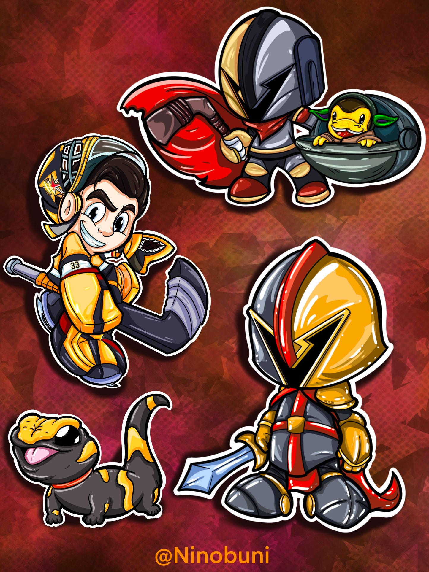 VGK sticker pack