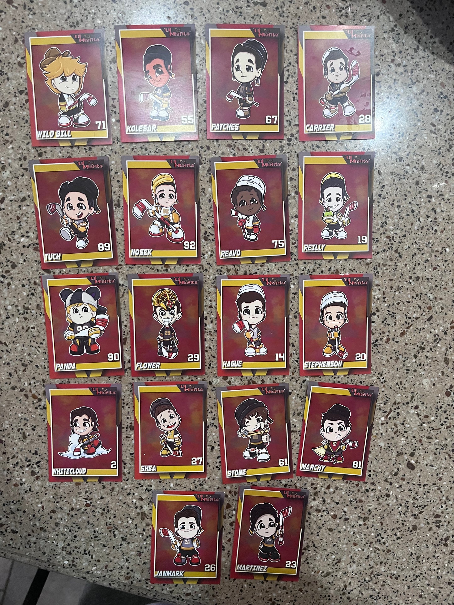 “Lil Misfits” series 1