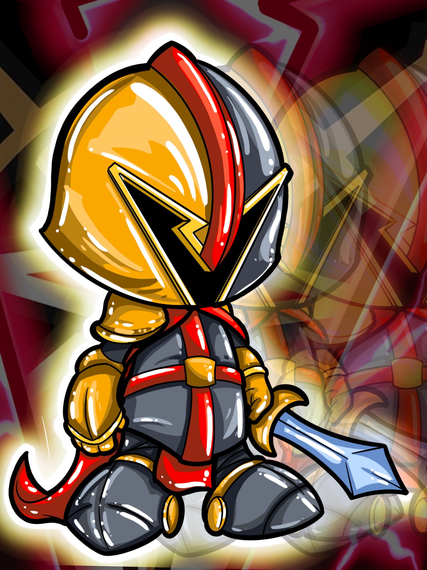 Glowing Knight