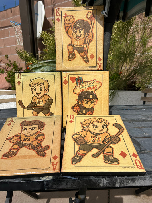 lil Misfits Royal Flush canvas set